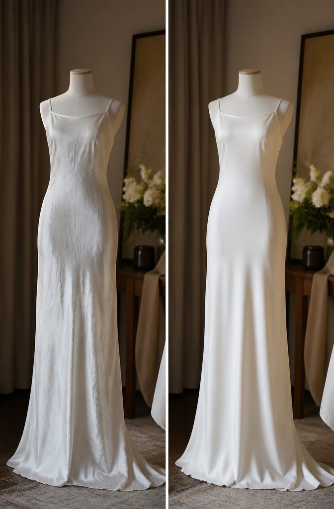 Meghan Markle's reception dress inspired by Carolyn Bessette's wedding gown.