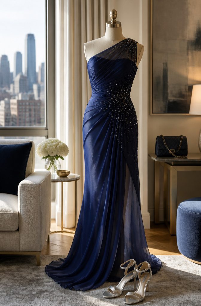 Designer dresses available for short-term rental from Rentier NYC.