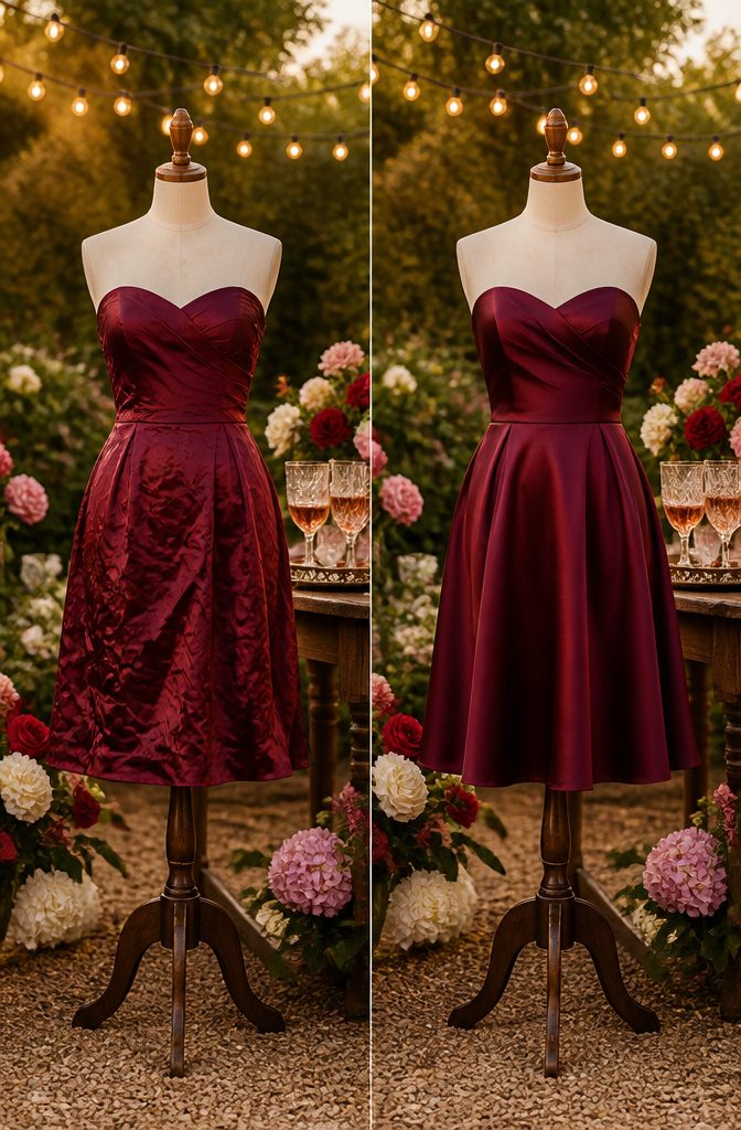A polished cocktail dress designed for formal occasions.