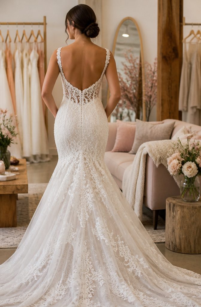 A variety of wedding dresses available at Soul Mates Bridal.